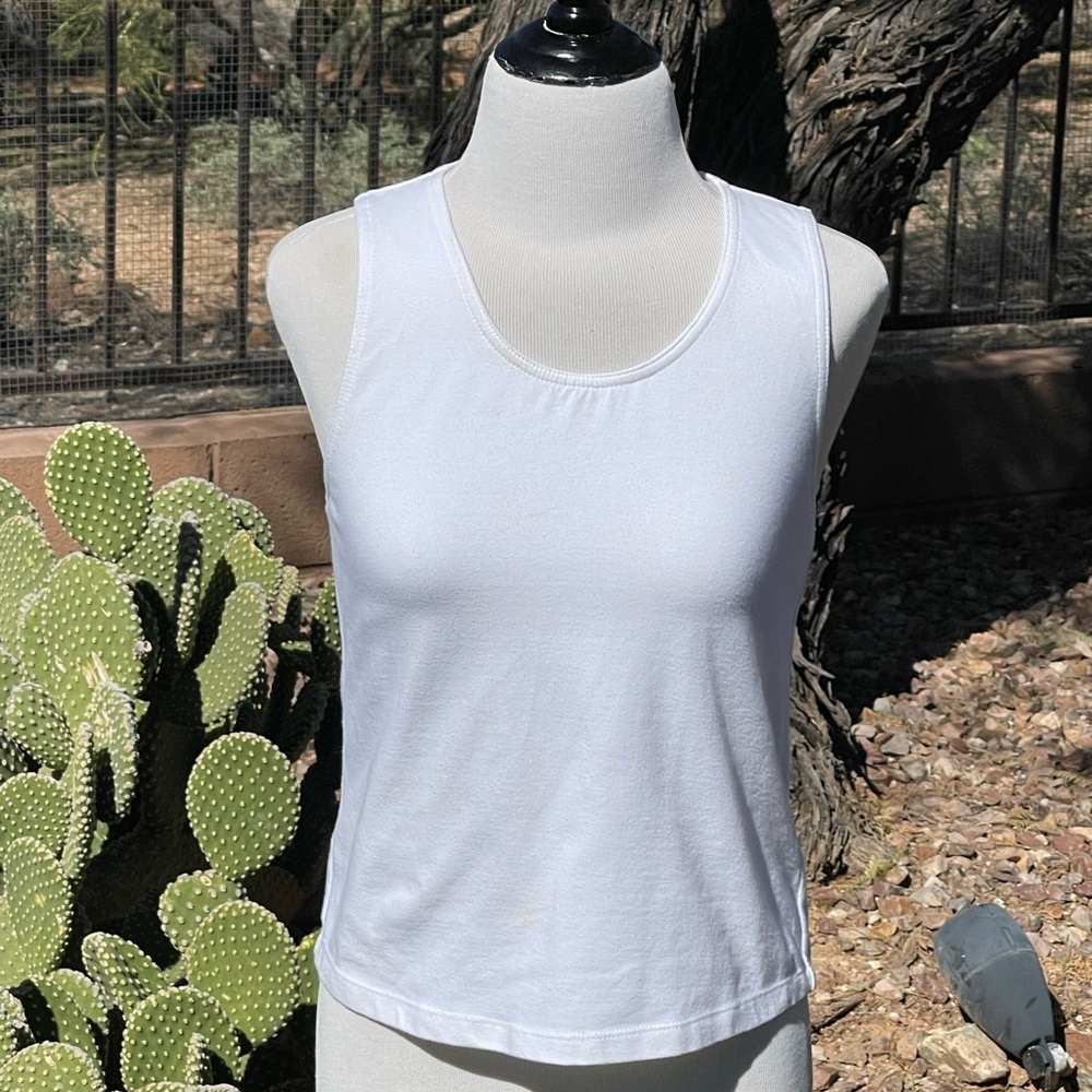 MARIKA - White Tank Top
